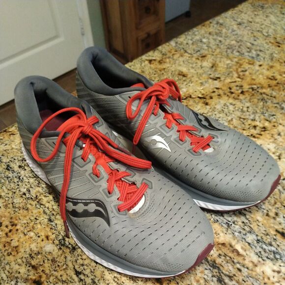 Saucony Mens Guide 13 S20548-30 Gray Running Shoes Sneakers Size 9 - Picture 6 of 12